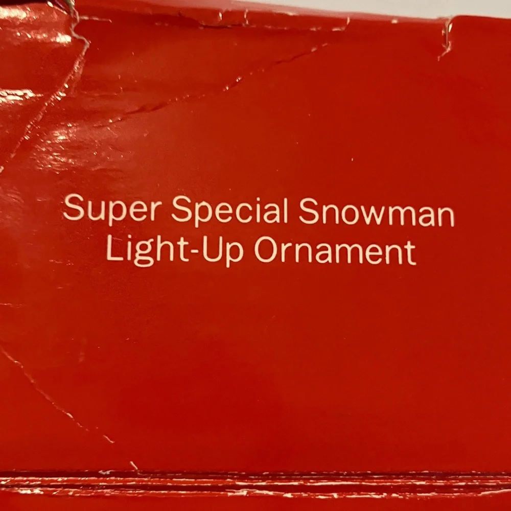 Avon charming snowman